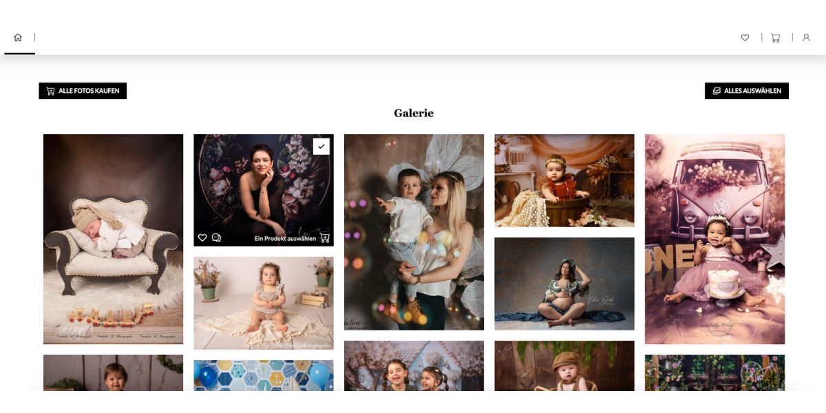 Kundenreise Fotograf mit und ohne Nachverfolgung