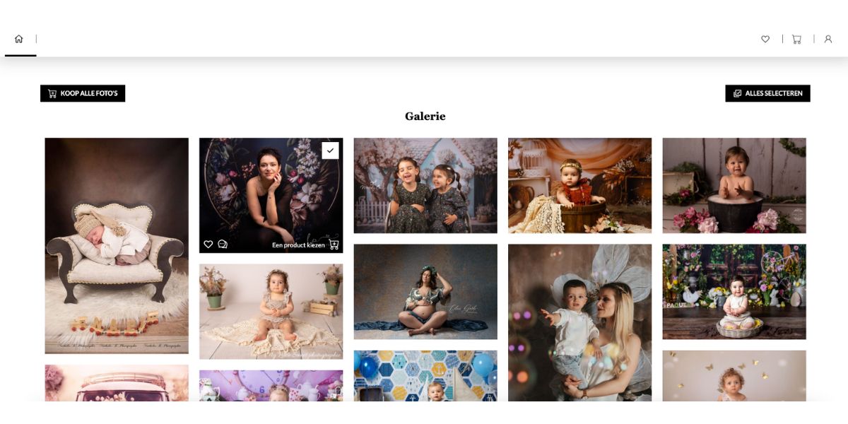 Klantreis fotograaf met en zonder opvolging